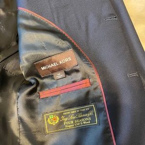 Michael Kors, Loro Piana Made in Italy 100% wool  44R Navy Sports coat/Jacket